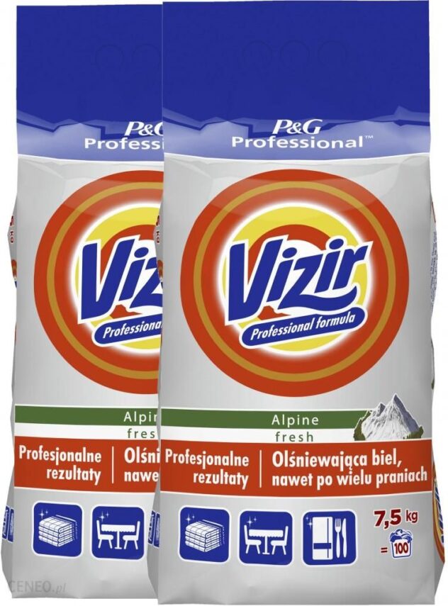 Vizir Proszek Do Prania Regular 2 x 7,5Kg