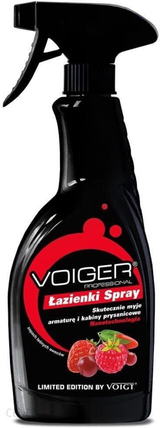Voigt Voiger Płyn Do Czyszczenia Łazienki 750Ml Czarny