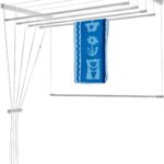 Wadim Plast Pągowska Suszarka Sufitowa 5 Prętów 160Cm