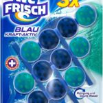 Wc Frisch Blau Kraft Aktiv Zawieszka Do Muszli Oceaniczna Świeżość 3 Szt (301016)