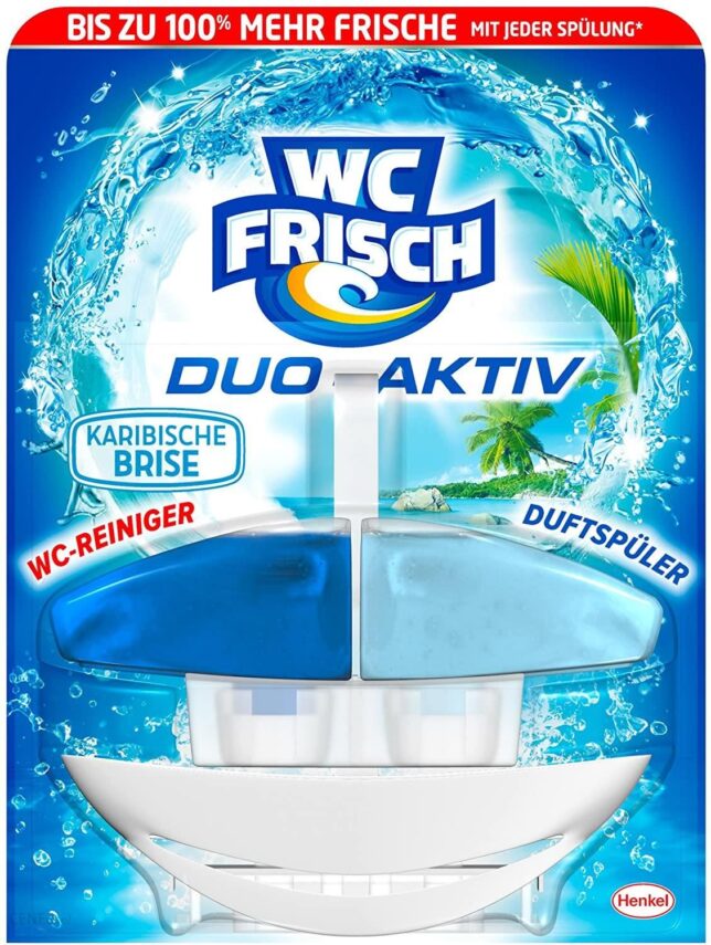 Wc Frisch Duo Aktiv Zawieszka Do Muszli Karaibska Bryza 1 Szt (301017)