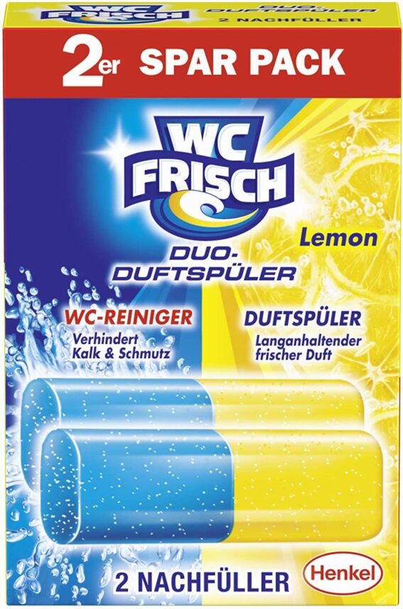 Wc Frisch Kostka Zapachowa Do Wc Opakowanie Uzupełniające 2 Szt (301021)
