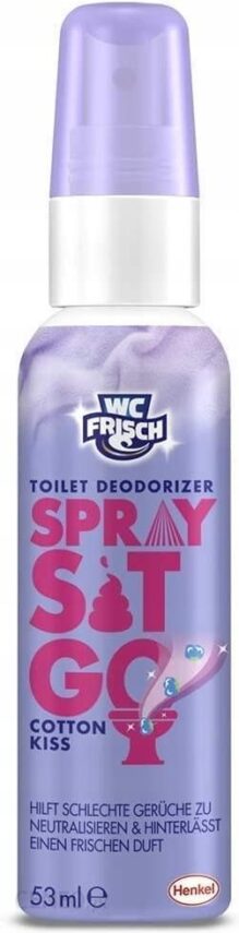Wc Frisch Spray Neutralizator Zapachów Do Toalety Cotton Kiss 53Ml (301019)