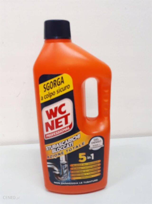 Wc Net- Płyn Do Udrażniania Rur 1L Chemia Włoska