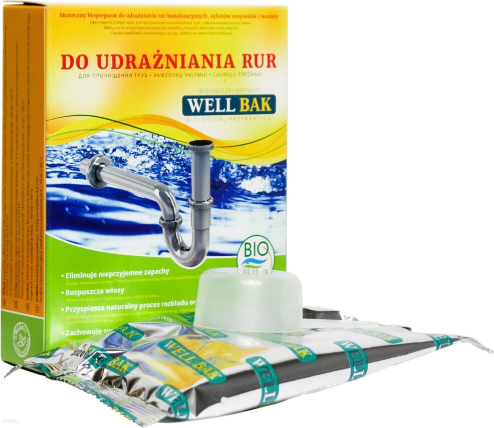Well Bak Biologiczny Preparat Do Udrażniania Rur 200G