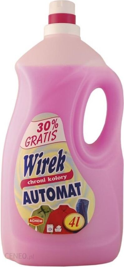 Wirek Płyn Do Prania 4 L Automat Kolor