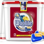Woolite Caps Color Pielęgnacyjne Kapsułki Z Płynem Do Prania Tkanin Delikatnych 28 Szt
