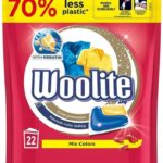 Woolite żelowe kapsułki do kolorowego prania z keratyną 22 szt