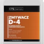 Zmywacz Cts D-4 do silnych zabrudzeń mineralnych