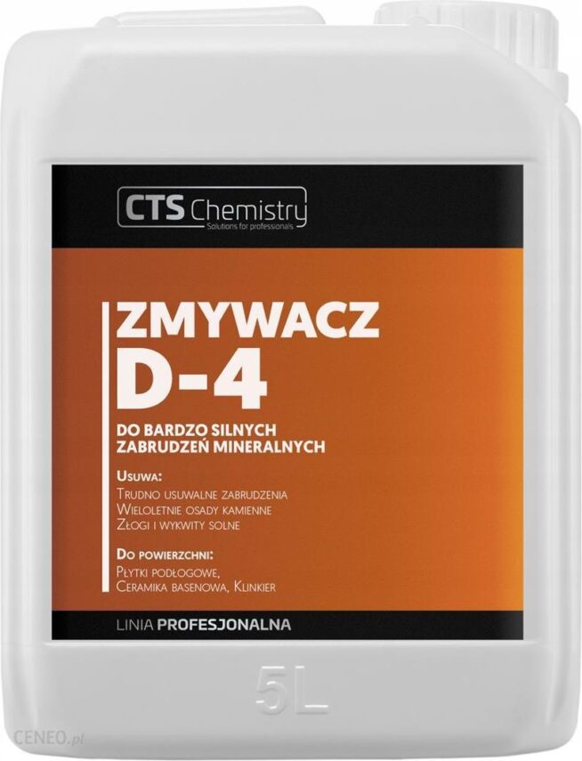 Zmywacz Cts D-4 do silnych zabrudzeń mineralnych