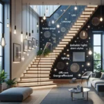 Oświetlenie schodowe: 5 pomysłów na efektowne i energooszczędne lampy led