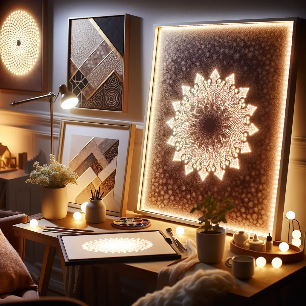 Poznaj nowy trend: obrazy podświetlane LED – idealne dekoracje do Twojego domu! – leds.design