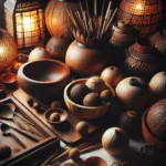 Poznaj piękno naturalnych lampionów z kokosa i mis drewnianych do dekoracji wnętrz