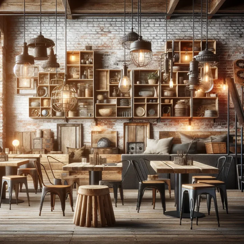 Unikalne meble loftowe do restauracji: Wyjątkowy styl loftowy na Twoją wymiar