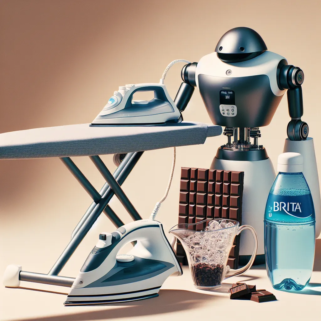 Domowe wygody: Deska do prasowania, robot kuchenny, czekolada i dzbanki Brita