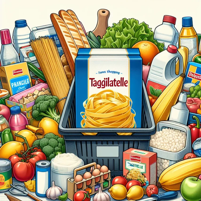 Zakupy domowe: Tagliatelle i Inne Must-Have Artykuły Spożywcze i Domowe